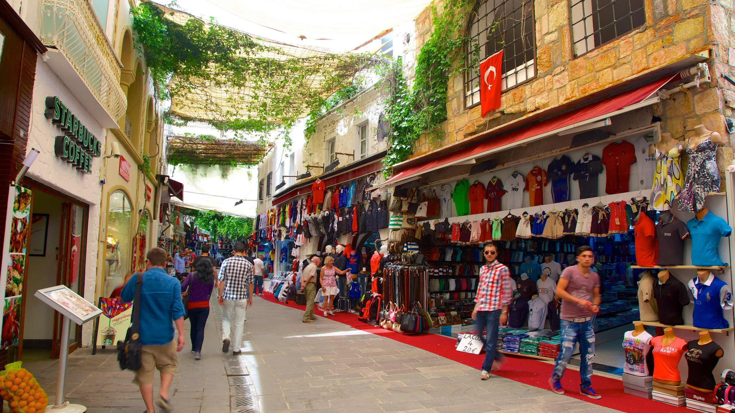   Local markets and old town streets